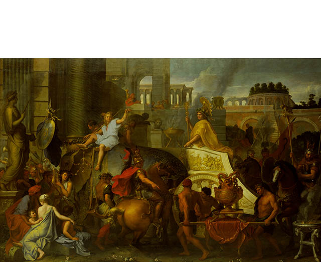 Entrée d'Alexandre le Grand dans Babylone