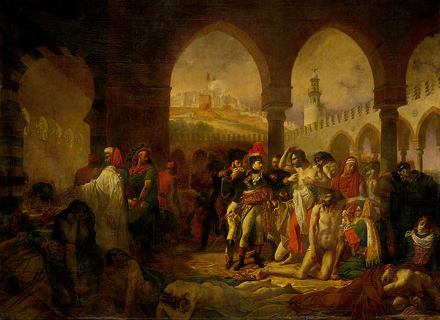 Bonaparte visitant les pestiférés de Jaffa
