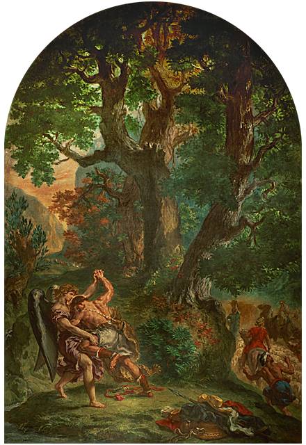 La Lutte de Jacob avec l'ange