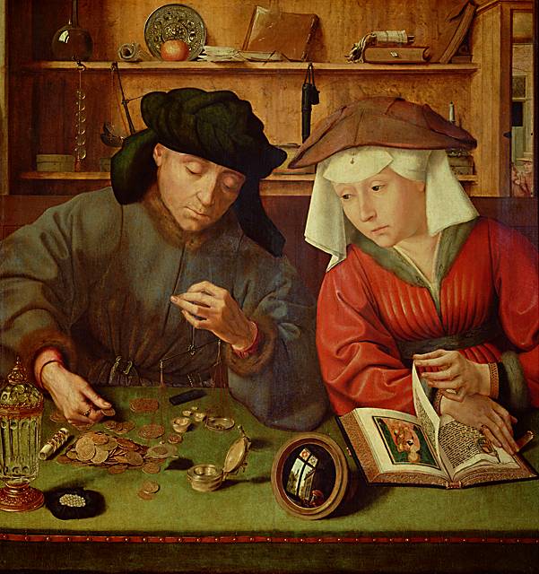 Le Prêteur et sa femme