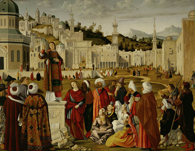 La Prédication de saint Étienne à Jérusalem