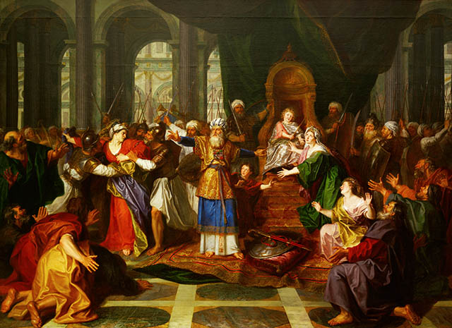 Athalie chassée du Temple