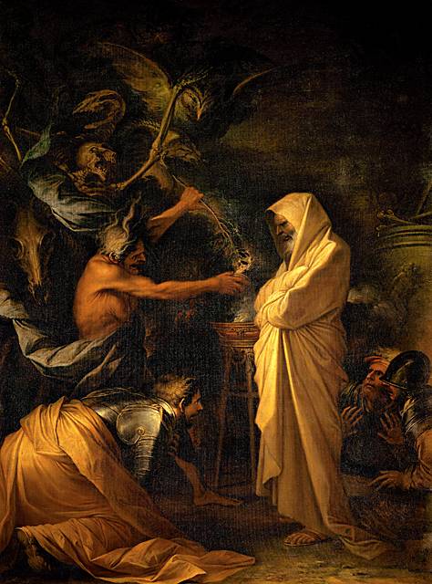L'Ombre de Samuel apparaissant à Saül chez la pythonisse d'Endor