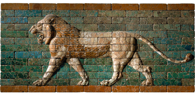 Lion passant