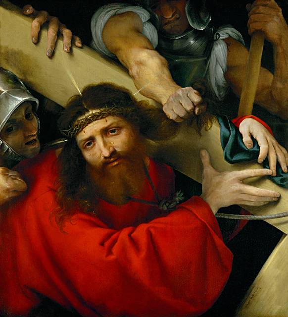 Le Christ portant sa croix