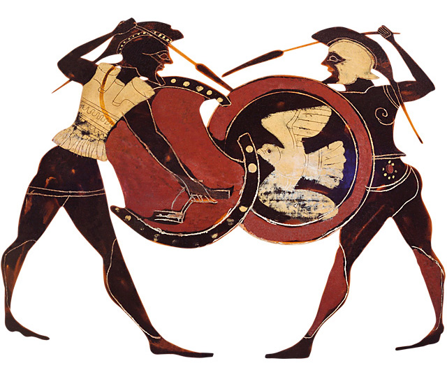 Scène de combat
