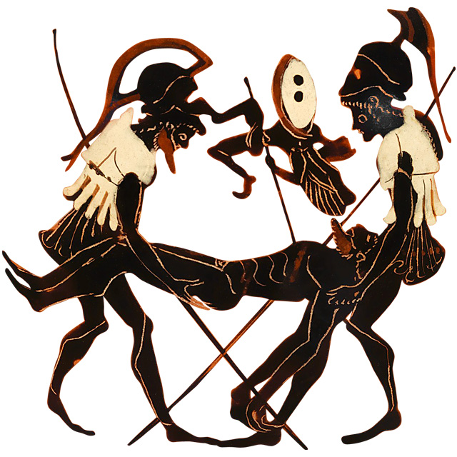 La mort de Sarpédon