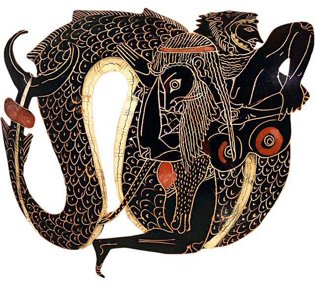Le Combat d'Héraclès avec Triton